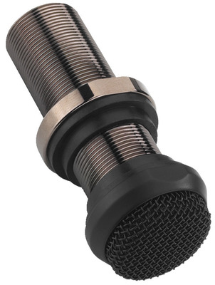 Mikrofone MONACOR ECM-10/SW Phantom-Einbaumikrofon Beschallungstechnik 